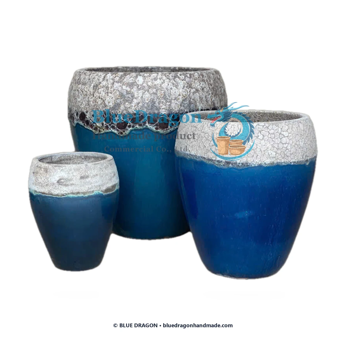 Bubble Glazed Pallet BLD-BUG-047 - Bubble Blue
