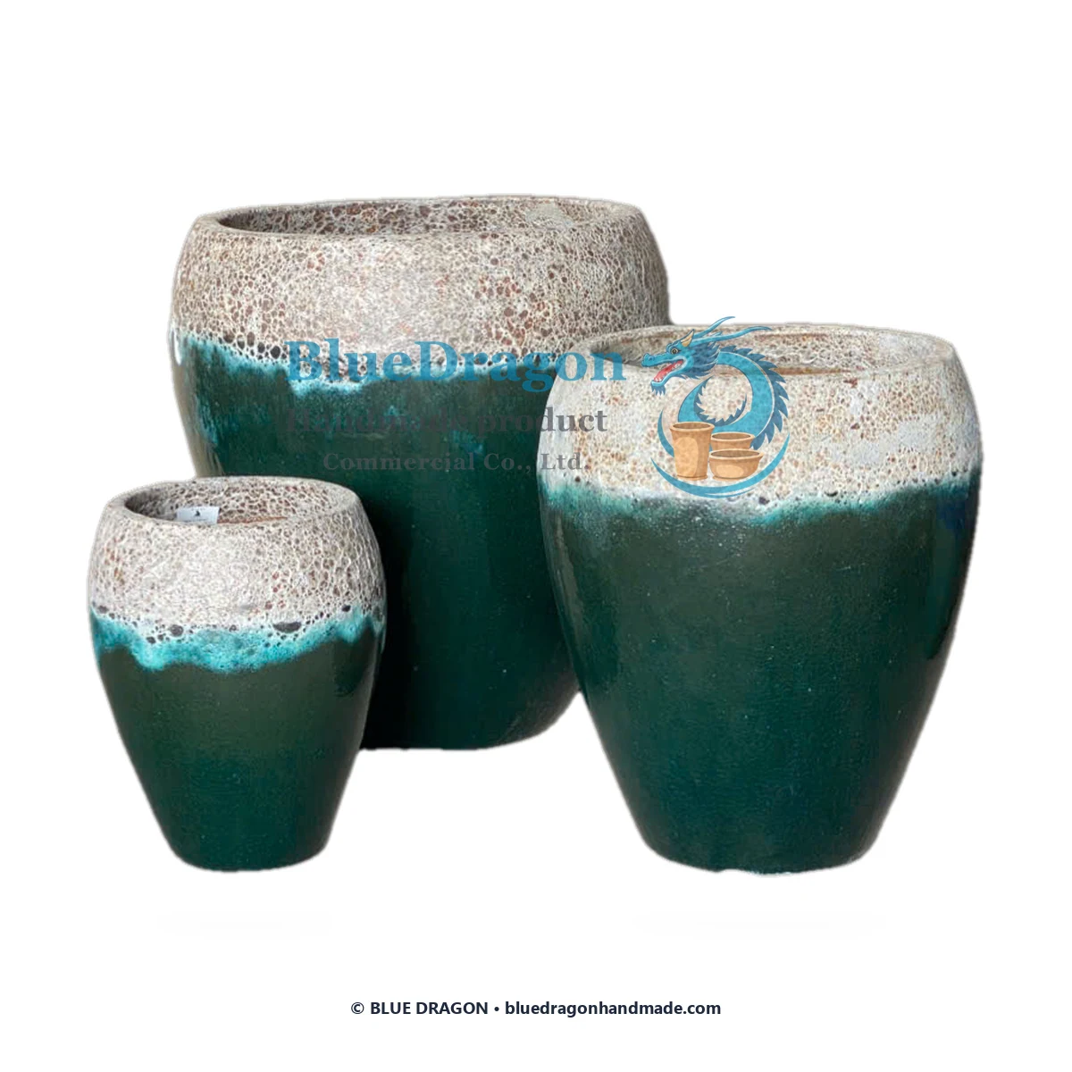 Bubble Glazed Pallet BLD-BUG-048 - Bubble Green