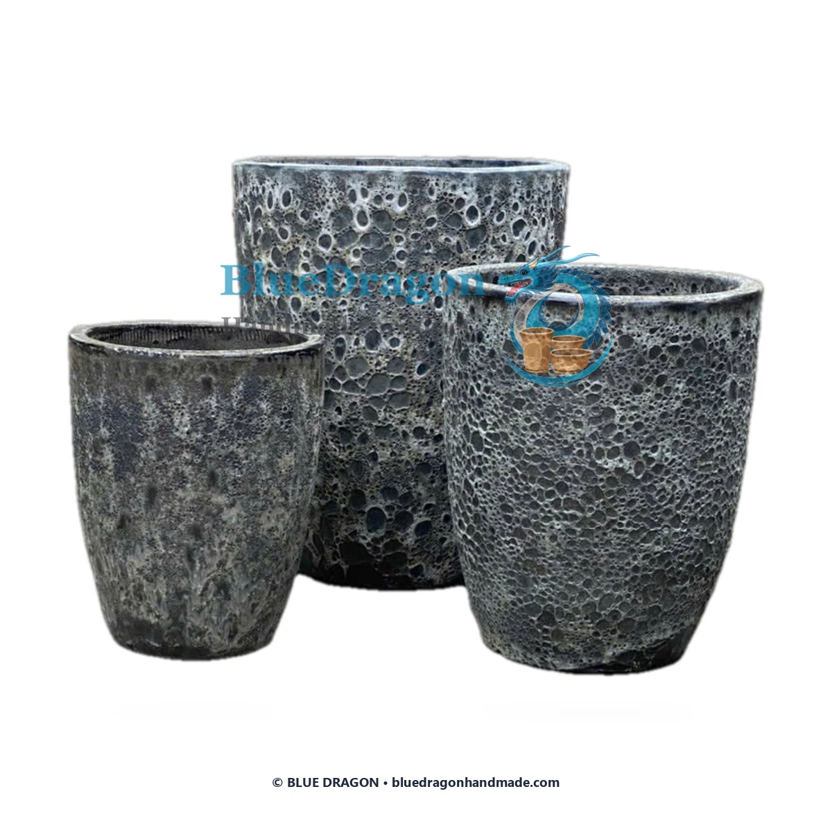Bubble Glazed Pallet BLD-BUG-087 - Bubble Black